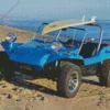 Blue Dune Buggy Diamond Painting