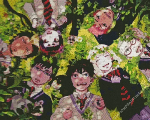 Blue Exorcist Anime Characters Diamond Painting