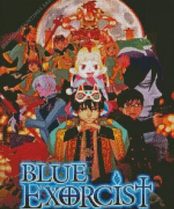 Blue Exorcist Poster Diamond Painting