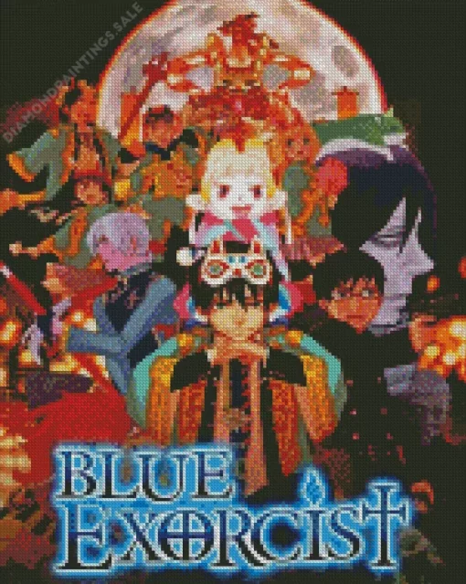 Blue Exorcist Poster Diamond Painting