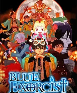Blue Exorcist Poster Diamond Painting