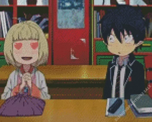 Blue Exorcist Rin And Shiemi Diamond Painting