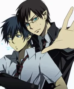 Blue Exorcist Rin And Yukio Diamond Painting