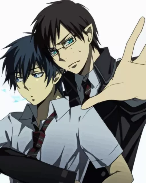 Blue Exorcist Rin And Yukio Diamond Painting