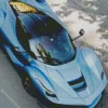 Blue Ferrari Diamond Painting