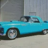 Blue Ford Thunderbird Diamond Painting