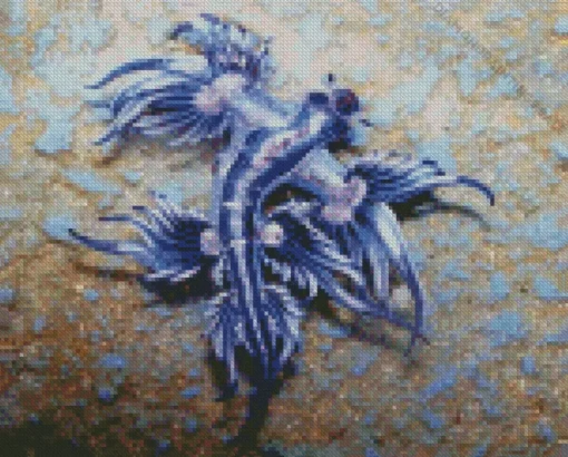 Blue Glaucus Nudibranch Diamond Painting