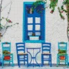 Blue Greece Diamond Painting²
