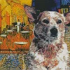 Blue Heeler Cafe Terrace Diamond Painting