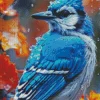 Blue Jay Diamond Painting