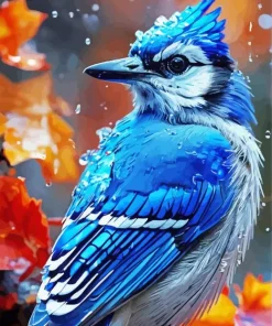 Blue Jay Diamond Painting