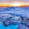 Blue Lagoon Iceland Diamond Painting