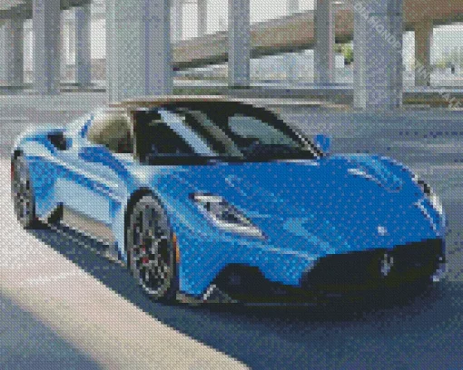 Blue MC20 Diamond Painting