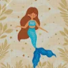 Blue Mermaid Diamond Painting
