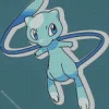 Blue Mew Pokemon Diamond Painting