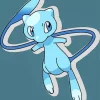 Blue Mew Pokemon Diamond Painting