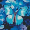 Blue Morpho Butterfly Diamond Painting