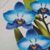 Blue Orchid Diamond Painting
