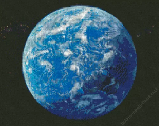 Blue Planet Diamond Painting