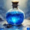 Blue Potion Diamond Painting