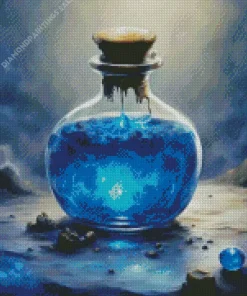 Blue Potion Diamond Painting