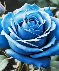 Blue Rose Diamond Painting