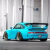 Blue RWB Porsche Diamond Painting