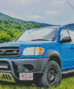 Blue Sequoia Toyota Diamond Painting