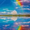 Blue Sky Rainbow Diamond Painting