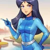 Blue Totally Spies Diamond Painting