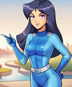 Blue Totally Spies Diamond Painting