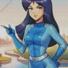 Blue Totally Spies Diamond Painting
