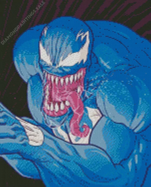 Blue Venom Diamond Painting