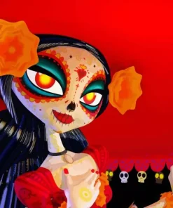 Book Of Life la Muerte Diamond Painting