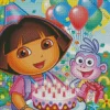Boots And Dora Diamond Painting