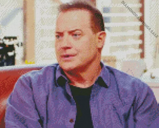 Brendan Fraser Diamond Painting
