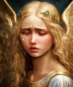 Broken Angel Diamond Painting
