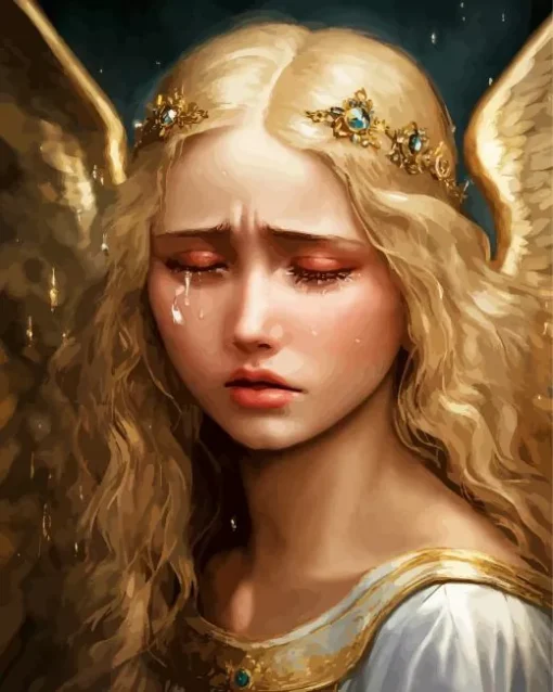 Broken Angel Diamond Painting