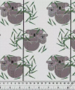 Charley Harper Koala Diamond Painting