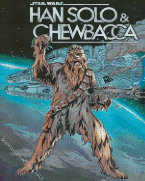 Chewbacca Star Wars Diamond Painting