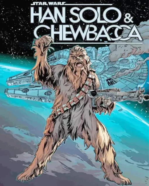 Chewbacca Star Wars Diamond Painting