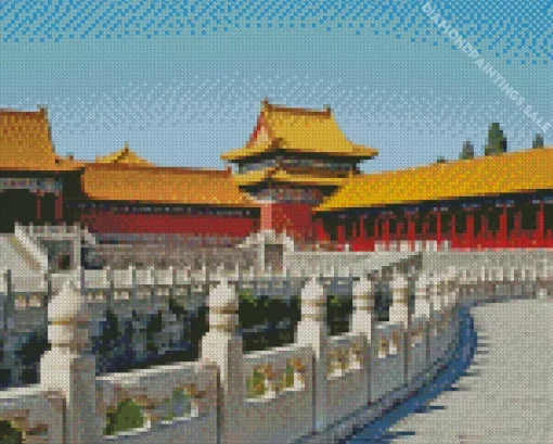 China Forbidden City Diamond Painting