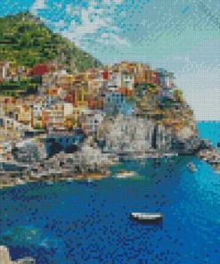 Cinque Terre Italy Diamond Painting