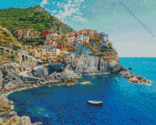 Cinque Terre Italy Diamond Painting