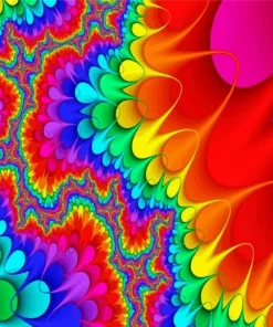Colorful Fractal Diamond Painting