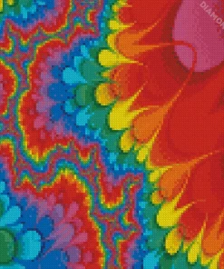 Colorful Fractal Diamond Painting