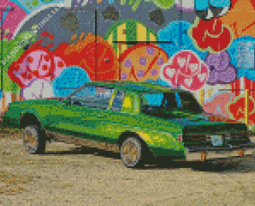 Cool 1955 Buick Diamond Painting