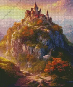 Cool Fantasy Castle Art Diamond Painting