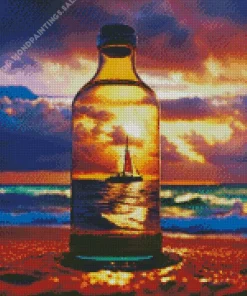 Cool Glass Sunset Diamond Painting