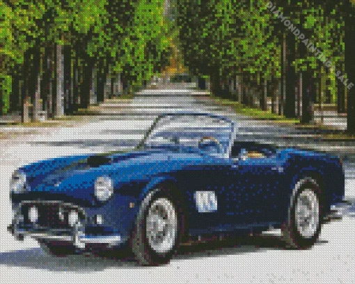 Cool Old Ferrari Diamond Painting